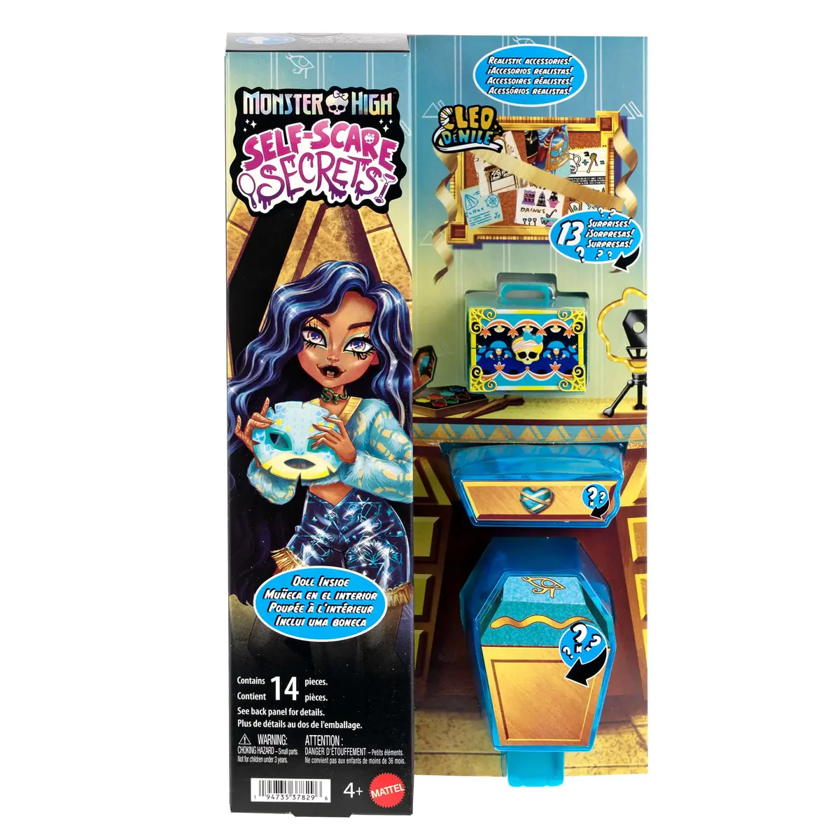 Monster High Self-Scare Secrets Cleo De Nile lelle no Mattel Photo 6