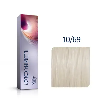 Краска для волос Wella Illumina Color 10/69 Блонд 60 мл Photo 2