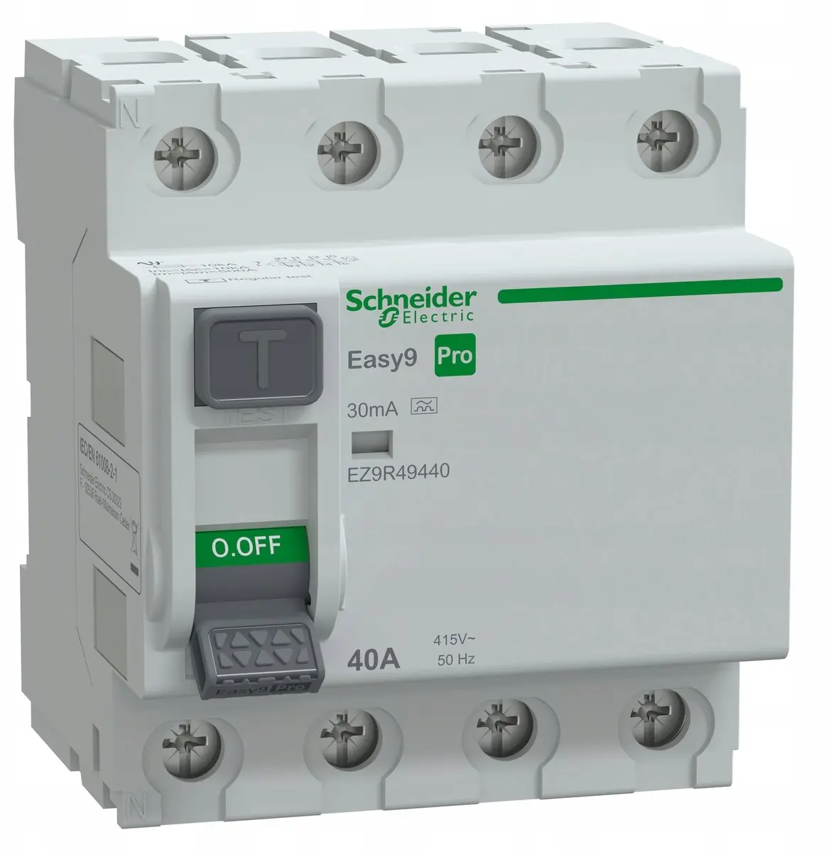 Schneider Electric Easy9 Pro noplūdes strāvas