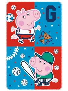 Arditex PP15450 George Pig Baby Blanket Multicolour