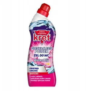 Kret Fresh & Clean Power Water Lily  Żel do WC - 750 ml
