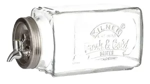 Kilner dzērienu dozators ledusskapim 3 l