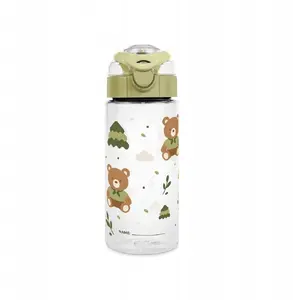 Haxe Miniland Junior Push-Button Water Bottle 500ml Bear Design