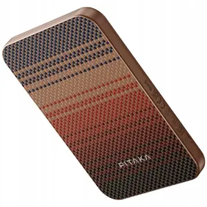 Pitaka Powerbank 5000 mAh Qi2 MagSafe Aramid Fiber Sunset
