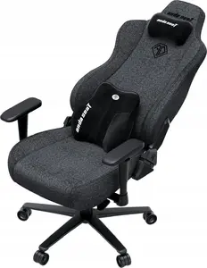 Anda Seat Novis Plus XL Fabric Gaming Chair, Dark Grey, Swivel