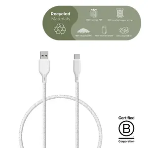 Кабель ËSSENTIALS by UPSTRÖM 60 Вт USB-A — USB-C, 1.2 м, USB 2.0