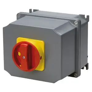 Gewiss GW70473 ATEX Emergency Cam Switch 16A 4P in Aluminum Enclosure