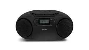 Philips TAZ2500/10 Portable CD Player with DAB+, DAB and FM Radio, Black