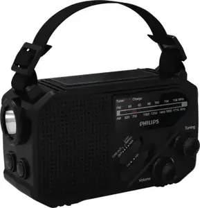 Philips TAR3500/00 Portable Digital FM Radio, Black