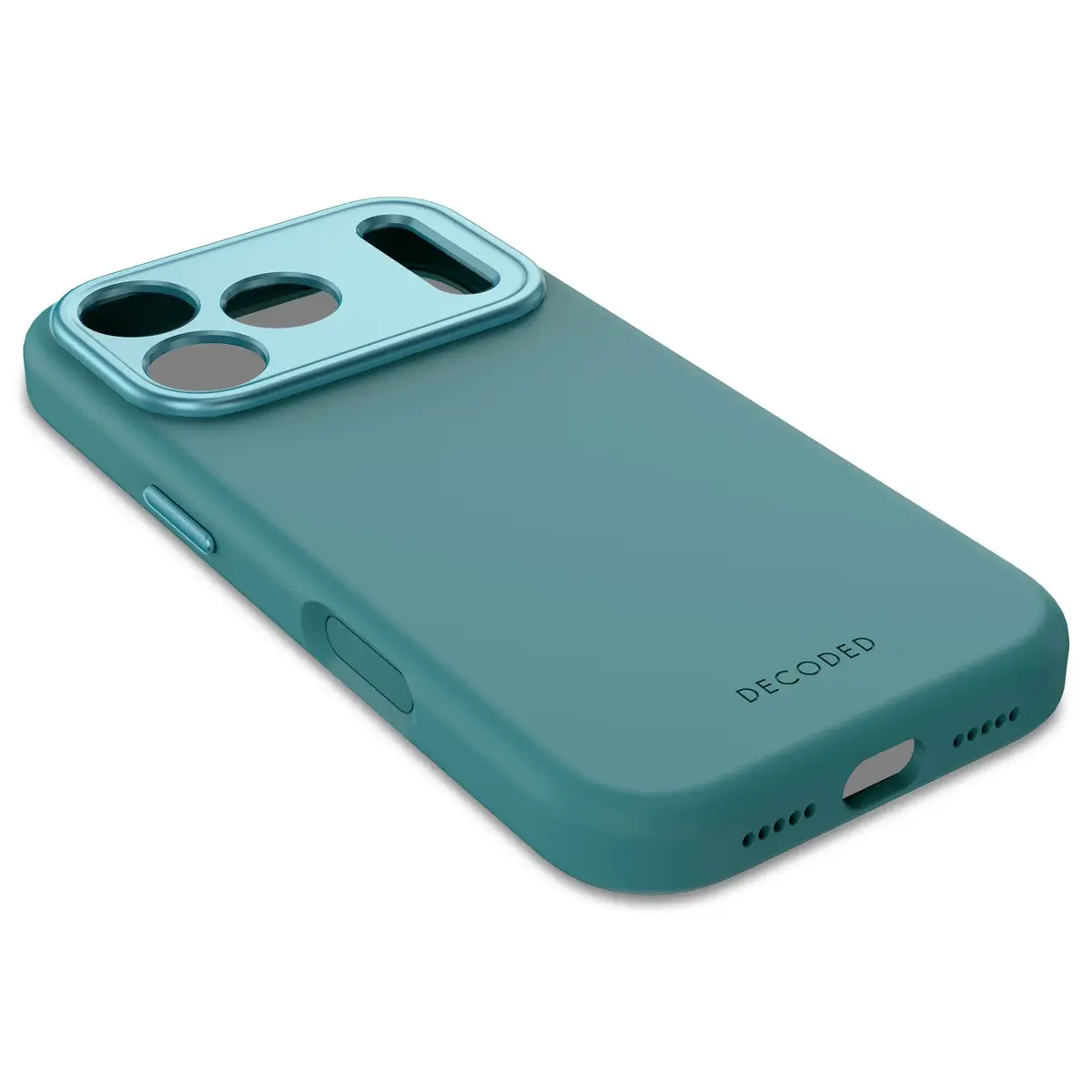 Decoded Silicone vāciņš Apple iPhone 17 Pro - Retro Blue Photo 6