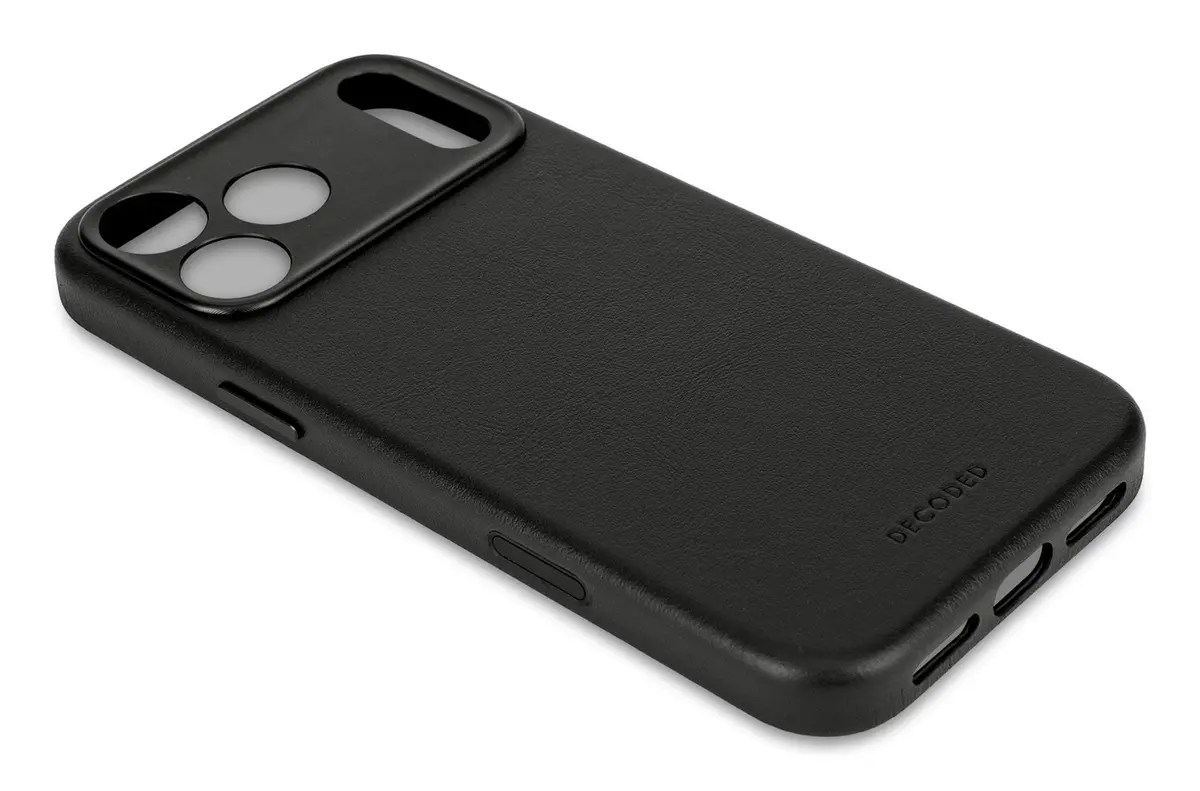 Decoded ādas aizmugurējais vāciņš iPhone 17