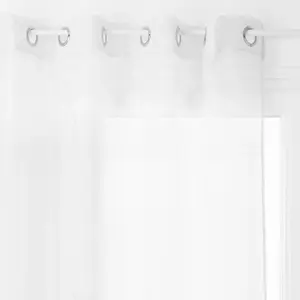Atmosphera Moly Net Curtain 135x240 cm White