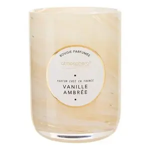 Atmosphera Wavy Vanilla Aromatic Candle, 45-hour burn time