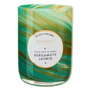 Atmosphera Wavy Bergamot Aromatic Candle, 45-hour burn time