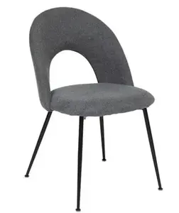 Atmosphera Raven Dining Room Chair, Grey, Set of 4