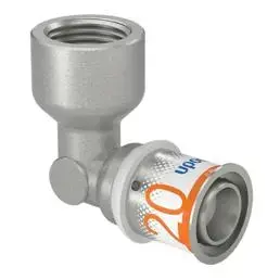 Угловой фитинг Uponor S-Press PLUS 20-Rp1/2FT