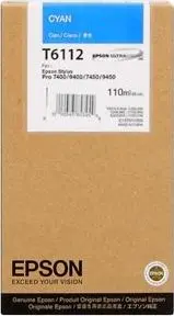 Oriģinālais cyan tintes kasetne Epson T612200