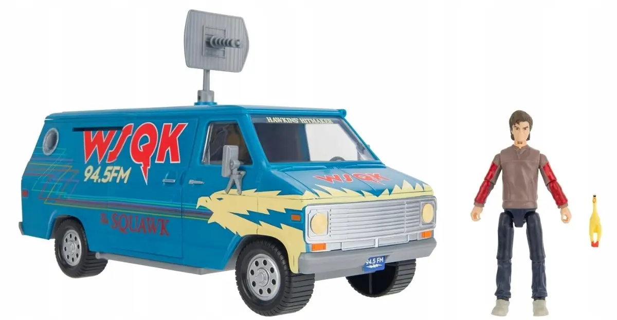 Stranger Things WSQK Van un Steve
