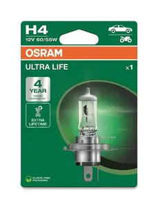 OSRAM 64193ULT H4 halogēna priekšējo lukturu spuldze 12V 60/55W