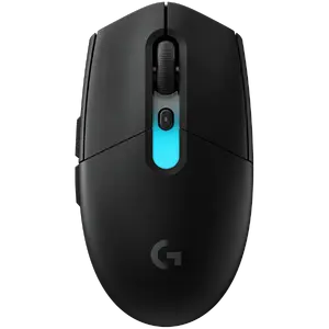 Logitech G305 X Superlight bezvadu spēļu pele, 2.4GHz, melna