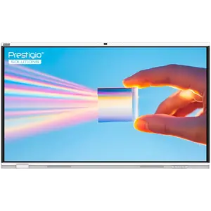 Prestigio Solutions Multiboard 75'' Prism interaktīvais displejs, Android 14, Google EDLA, AI kamera, 8/128 GB, 50 pieskārienu punkti