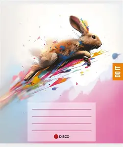 DISCO Notebook with Games, 32 Sheets