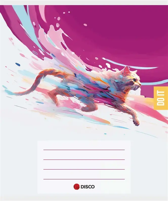 DISCO Notebook with Games 32 Sheets Photo 2
