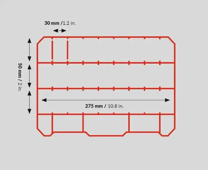 QBRICK Accessory Toolbox M 290x220x54 mm Photo 3