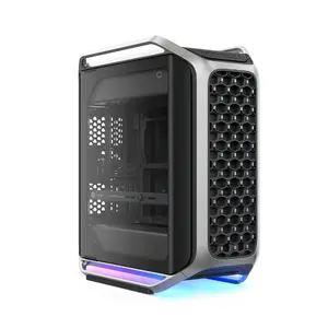 Cooler Master Cosmos ALPHA Full Tower PC Case, Black and Silver, Tempered Glass Side Window