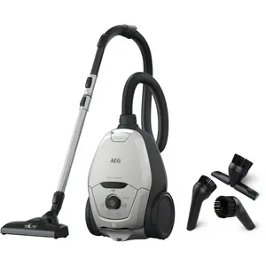 Пылесос AEG VX82-1-2MG для сухой уборки 600 Вт 3.5 л мешок для пыли HEPA фильтр 57 дБ серый