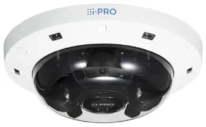 Купольная IP-камера видеонаблюдения i-PRO WV-S8563L, 19 Мп, уличная, потолочная