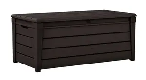 Keter Brightwood Storage Box 454L Brown