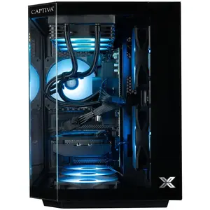 Captiva Entry Gaming R10-1880 Desktop PC, Ryzen 7 7800X3D, 32GB RAM, 2TB SSD, Windows 11 Home