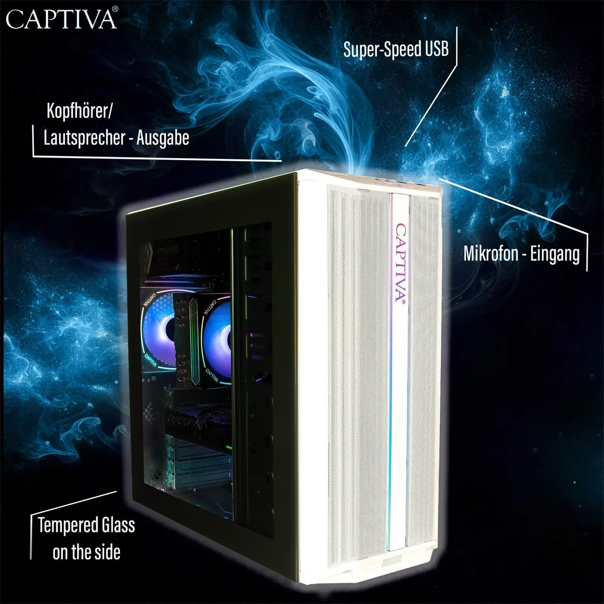 Captiva 101956 Desktop PC - Intel Core i5 / Intel Arc B580 Photo 6