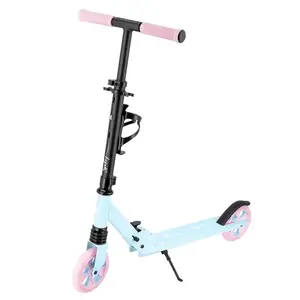 Spokey Rizz Kid's Scooter, Pink and Light Blue
