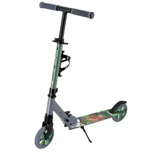 Spokey Rizz Kid’s Scooter, Green and Grey