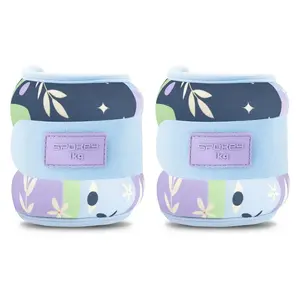 Spokey Neoprene Strap Weights, 2 x 1 kg