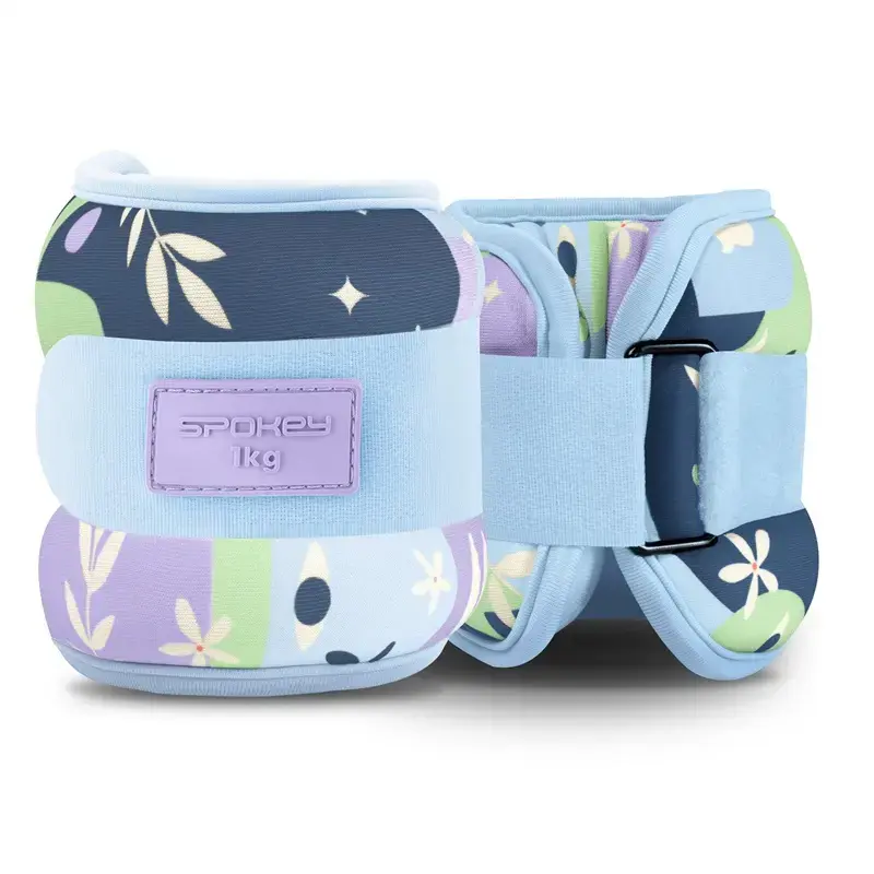 Spokey Neoprene Strap Weights 2 x 1 kg Photo 2