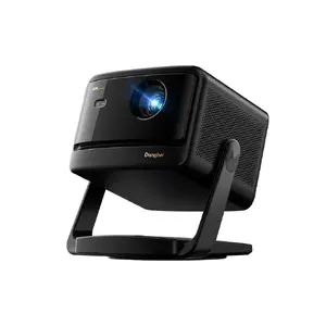 Dangbei DBOX02 Pro DLP projektors, UHD 4K 3840x2160, HDR10+, Wi-Fi 6, 24W audio, tumši pelēks