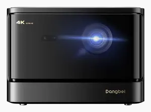 Dangbei Mars Pro 2 DLP projektors, UHD 4K 3840x2160, lāzera gaismas avots, 3D atbalsts, melns