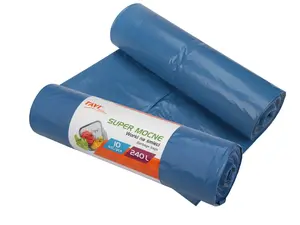 Мешки для мусора LDPE 240 л, 120 x 150, 10 шт., 32 x 10 x 10, 00716, Simple Solution