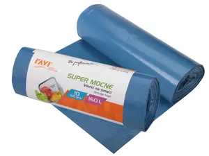 Мешки для мусора LDPE 160 л, 100 x 130 см, 10 шт., 26.5 x 7 x 7, 00747, Simple Solution