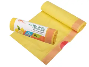 Мешки для мусора AROMA BAGS 60 л, аромат цитруса, 10 шт., 18.5 x 5 x 5, 00764, Simple Solution