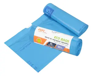 Bags for selective waste, 35L, 15pcs, Papier, 18.5 x 4 x 4, 00773, Simple Solution