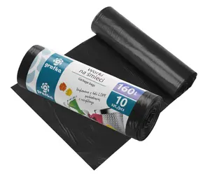 Garbage bags 160 L LDPE, 10 pcs., 7 x 24 x 7, 10709, Gratka