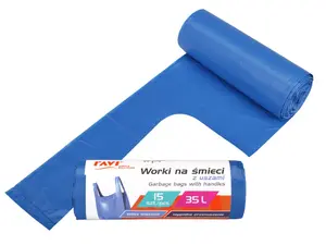 Мешки для мусора с ручками 35 л / 15 шт., 13 x 4.5 x 4.5, 10711, Simple Solution