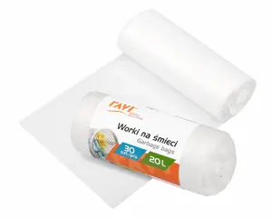 HDPE Garbage bags, 20 L, 30 pcs., 11 x 4.5 x 4.5, 10713, Simple Solution