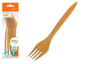 Reusable forks, 6 pcs, 6 x 0.5 x 20, 81329, Simple Solution