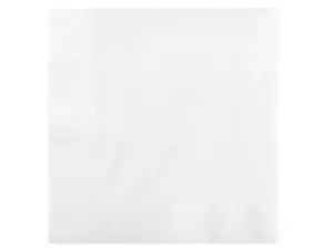 RAVI Decor ELEGANCE Paper Napkins, White, 20 Pieces