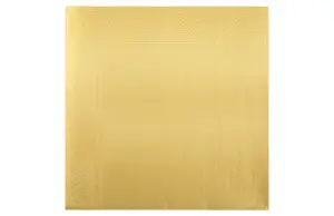 RAVI Decor ELEGANCE Napkins, 20 pieces, Gold